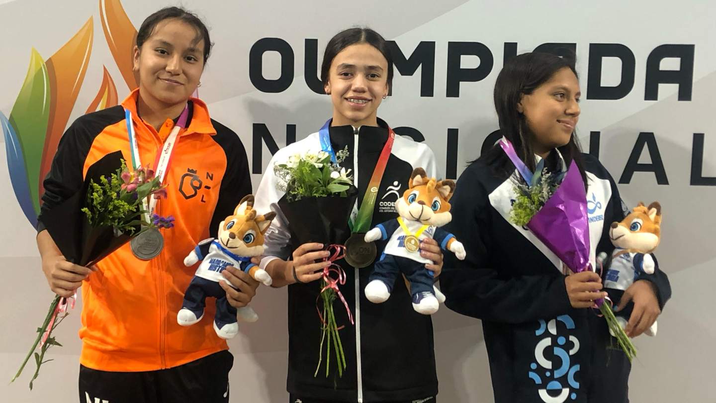 NATACIÓN SONORENSE INICIA CON PAR DE MEDALLAS EN LA OLIMPIADA NACIONAL 